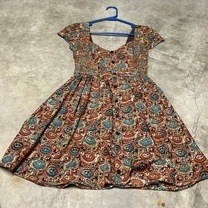 Cap Sleeved Sundress